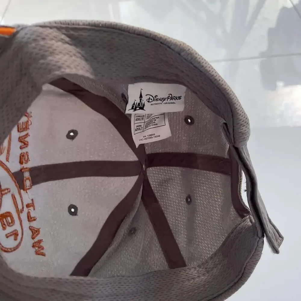 Walt Disney World 1971 Gray Mesh Adjustable Baseball Cap Hat